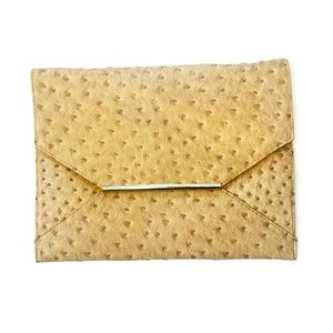 Merona Envelope Cocktail Ostrich Clutch